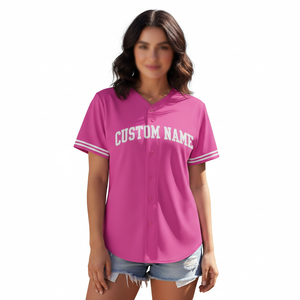 เสื้อเบสบอลปักลายตามสั่ง เสื้อเชิ้ตติดกระดุม แขนสั้น เสื้อซอฟต์บอล เสื้อเบสบอลขายส่ง เสื้อผ้ากีฬา - Product Image 3