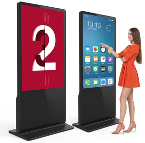 Prix d'usine – Écran publicitaire numérique vertical ultra-mince 32 pouces avec WiFi et lecteur LCD Android pour hôtels et magasins - Product Image 1