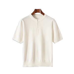 TFETTERS marque 2025 été drôle t-shirts hommes courte lettre impression conception intelligente col décontracté T-shirt glace soie Cool doux hommes hauts - Product Image 3