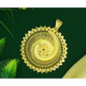 Pendant Charms Dubai Indian Trendy Gold Plated Pendant Jewelry Set Fashion Jewelry Pendant - Product Image 4