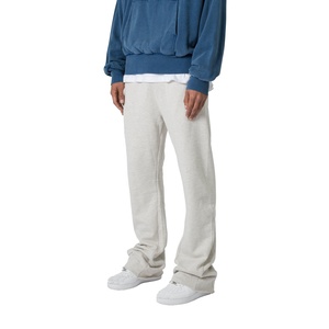 กางเกง100% ขาบานสำหรับผู้ชายกางเกงผ้าคอตตอนหนา380กรัมออกแบบโลโก้ได้ตามต้องการ - Product Image 2