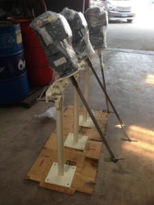 Vertical Agitator Mixer Lambda with Stainless Steel/SUS316 Construction Chemical Blending Capability Gearbox & Motor - Product Image 3