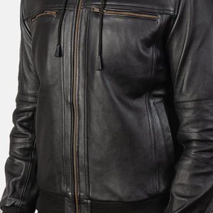 Hot Selling Product Best Winter Wear <b>Men's</b> <b>Slim</b> <b>Fit</b> Leather <b>Jackets</b> Best Customized Design & Logo Full Zipper <b>Men</b> Leather <b>Jacket</b> - Product Image 6