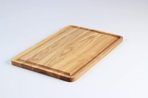 Planche de service rectangulaire en bois de frêne, bords biseautés, sans poignée, pour la restauration fine, OEM personnalisé, Vietnam - Product Image 3