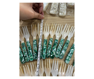 Cuillère en coquillage faite à la main, prix d'usine, origine Vietnam - Cuillère en coquillage naturel pour commandes d'exportation en gros - Product Image 6