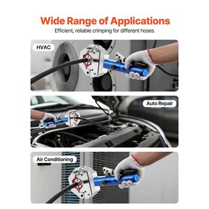 Kit Crimpatore Tubi AC Hydra-Krimp con 7 Matrici, Attrezzo Manuale Idraulico per Crimpatura Tubi A/C - Product Image 6