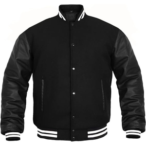 Custom Varsity <b>Jacket</b> Premium Letterman <b>Baseball</b> <b>Bomber</b> <b>Jacket</b> OEM Streetwear College Team <b>Jacket</b> for Men and Women - Product Image 1