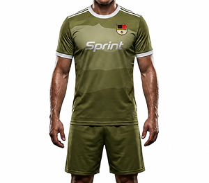 Ensemble d'uniformes d'entraînement de football imprimés par transfert thermique pour les équipes de club, maillots personnalisés, couleurs et logos, 100% polyester, unisexe, adulte, football - Product Image 6