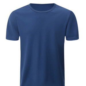 Camiseta Deportiva de Manga Corta para Hombre, de Secado Rápido, Ecológica, Transpirable, 100% Poliéster, con Diseño Personalizado en la Parte Delantera, para Gimnasio, Running y Fitness - Product Image 1