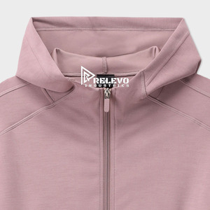 Sweat à capuche 100 % coton de haute qualité avec logo personnalisé pour homme, coupe classique, en molleton bouclette, lot de 2 pièces en gros - Product Image 2