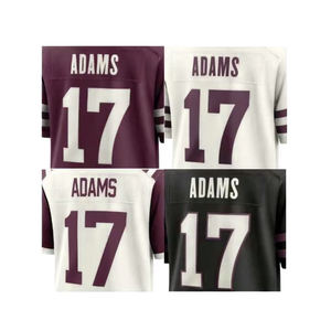 Nouveauté 2026 – Maillots de football américain personnalisés de qualité supérieure pour équipes Adams – Vente en gros # 17 maillots à manches courtes - Product Image 1