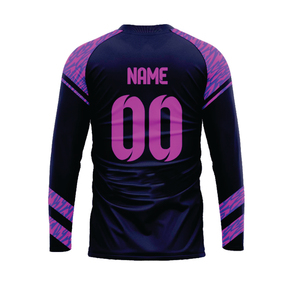 Maillots de gardien de but de football unisexes pour adultes, 100% polyester, respirants, légers, à séchage rapide, manches courtes, ensemble sportif - Product Image 5