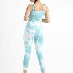 Conjunto de Yoga Nuevo con Sublimación, Último Diseño, Personalizable, Conjunto de Yoga para Mujer, Ropa Deportiva para Gimnasio, Conjunto de Yoga para Mujer de Estilo Nuevo en Venta - Product Image 4
