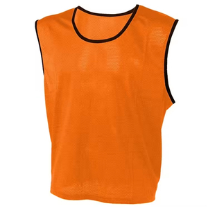 Custom Logo Printed Soccer <b>Bibs</b> <b>Training</b> Football Vest 100% Polyester Breathable Quick Dry Sleeveless Insulated Lightweight High - Product Image 1