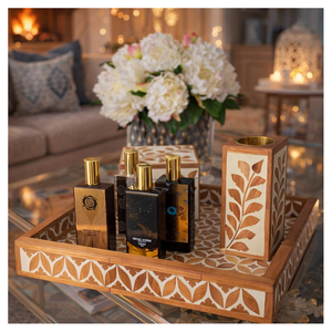 Latest Designing Mother of Pearl Work Handmade Mubkhar <b>Set</b> Best Top Quality Stylish Incense and Bakhoor Burner Office Fragrance - Product Image 2