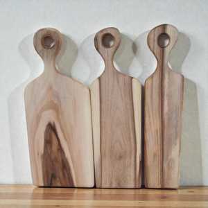เขียงไม้แบบย้อนกลับพร้อมผิวขอบเรียบ - Product Image 2