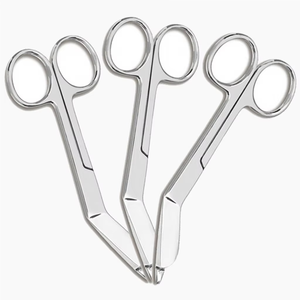 Tijeras para Vendajes Lister Premium de 14 cm, 18 cm y 20 cm, de Acero Inoxidable, para Enfermería, Trauma y Cirugía, Instrumentos Quirúrgicos con Certificación CE e ISO - Product Image 2
