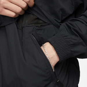 Ensemble de survêtement homme personnalisé éco-responsable en nylon pour l'hiver : veste coupe-vent et pantalon de jogging réfléchissant à manches longues - Product Image 6