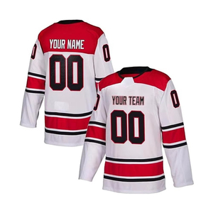Custom Made Logo Sublimation Printed Breathable Comfortable Embroidery Team Hockey Uniform 100% Polyester Best Selling Plus Size - Product Image 5