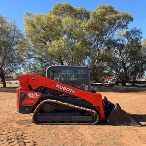 Chargeuse compacte Kubota haut de gamme avec attache broyeur, chargeuse sur chenilles, capacité nominale de 4 tonnes, pour travaux forestiers et défrichement - Product Image 6