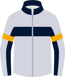Ensemble de survêtement en molleton français coupe classique avec sweat à capuche zippé |   Polyester unisexe |   Entraînement léger et performant, style estival |   Chaud - Product Image 2