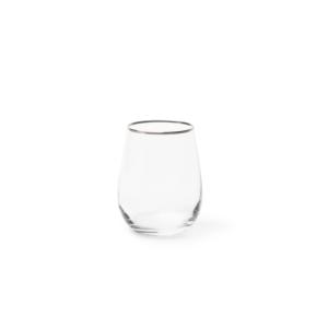 Ensemble de 6 verres Excelsa avec bordure en platine, 47 cl, verrerie transparente - Product Image 1