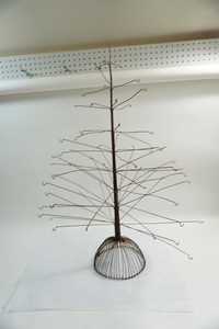 <b>Artificial</b> <b>Tree</b>, Vintage Metal <b>Tree</b>, Xmas <b>Tree</b>, Rustic Indoor Tabletop <b>Tree</b> to Display Ornaments, Metal <b>Tree</b> Ornaments - Product Image 6