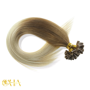 Extensions de cheveux naturels Remy vietnamiens à pointe I, 100g, fixation par anneaux nano, aspect naturel, pointes double drawn, prêtes pour la permanente - Product Image 4
