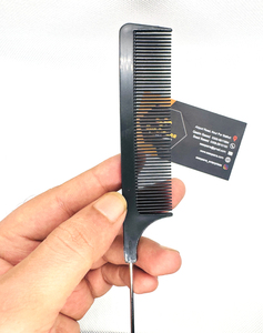 Cepillo Profesional de Plástico para Salón de Belleza, 7-1/2 Pulgadas, Ligeramente Cónico, Flexible, Ajustable, Cómodo y Duradero para Todo Tipo de Cabello - Product Image 2