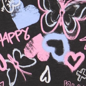 Girls' <b>Black</b> Cotton <b>Leggings</b> Elastic Waist Elastane Soft Stretch Slim Fit <b>Kids</b> Everyday Casual Summer Pants Standard Size - Product Image 2