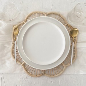 Eco Friendly Flower Shape Rattan Placemat Handmade Woven Table <b>Mat</b> Boho Dining Table Decor Natural Rattan Charger <b>Plate</b> - Product Image 2