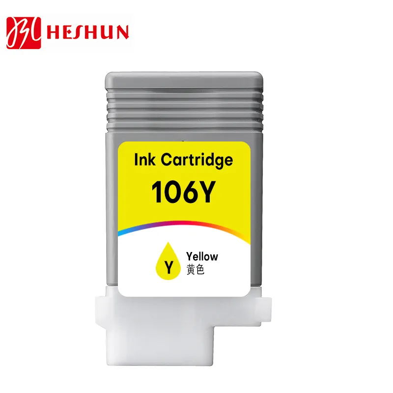 Hehun Großhandel PFI106 PFI-106 106 kompatible Farb tinten patrone für Canon Ipf 6400 6450 6410 6460 für Canon Pfi 106 PFI106