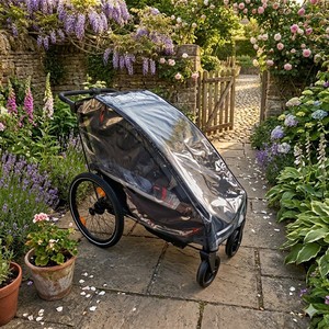 Série KS-200 3 en 1 : remorque/poussette/voiture de jogging pour enfants en alliage d'aluminium avec suspension indépendante pour les aventures en plein air - Product Image 1