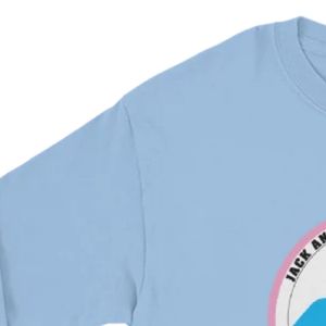 เสื้อยืดแขนยาว Jack and Jill ลายกราฟิกพรีเมียม คอกลม สวมใส่สบาย แบบลำลอง รับผลิตเสื้อผ้าขายส่งตามสั่ง - Product Image 5