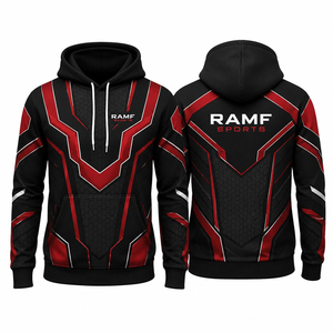 Sudadera con Capucha Personalizada con Estampado de Araña, Estilo Urbano, Holgada, Informal, Unisex - Product Image 1