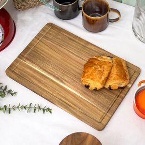 Planches à découper en bois jetables Heritage Wood Boards avec poignée, épaisseur 20 mm, lavables au lave-vaisselle, pour servir le fromage et la viande - APEX FASHION ART - Product Image 5