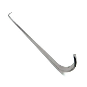 Retractor Traqueal METAL MED CORPORATION ENT con Gancho de 6 Pulgadas, Punta Afilada, Acero Inoxidable Quirúrgico, Autoclavable, Instrumentos con Certificación CE - Product Image 3