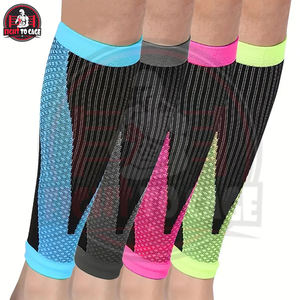 Manchons de compression durables pour la récupération musculaire et la stabilité, manchons de compression pour mollets anti-humidité pour la course à pied et le cyclisme - Product Image 3