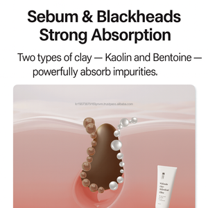 K Vẻ Đẹp Trà Cây Bùn Đất Sét Lỗ Chân Lông Gói Nhẹ Nhàng Rửa Mặt Nạ Cho Tươi Sữa Ánh Sáng Da Và Mụn Đầu Đen Chăm Sóc - Product Image 2