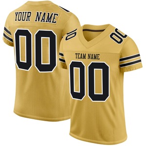 Maillot de football américain personnalisé pour femme, rouge, col en V, manches courtes, maille respirante, impression sublimée, nom de l'équipe, numéro 00 - Product Image 2