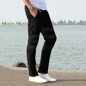 Pantalons décontractés d'été pour hommes, légers, coupe décontractée, confortables, parfaits pour les voyages, le streetwear et les sorties quotidiennes - Product Image 3