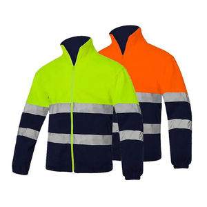 Chaqueta de Seguridad Laboral para Hombre, Ligera, Transpirable, Reflectante, de Alta Visibilidad, ANSI Clase 1, Impermeable, de Algodón, para Invierno - Product Image 1