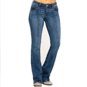 Pantalones Vaqueros Desgastados para Mujer 2025, Pantalones Ajustados de Primera Calidad, Hechos a Medida, Diseño Nuevo, Color Sólido, para Invierno - Product Image 3