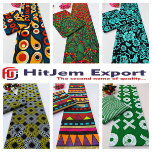 Tissu en coton Ankara imprimé wax africain de haute qualité sur mesure, textile de mode traditionnel, fournisseur de fabrication OEM - Product Image 3