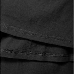 Camiseta sin mangas acanalada gris para hombre, cuello redondo, informal, transpirable, de punto, para entrenamiento muscular, color liso, de algodón, de secado rápido, ajuste cómodo, frontal - Product Image 4