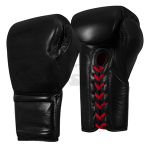 Équipement d'entraînement de combat de Muay Thai pour adultes et enfants, sac en cuir lourd, gants de boxe noirs, gants d'entraînement de boxe. - Product Image 1