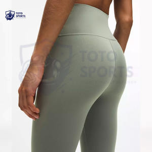 Leggings de Cintura Alta para Mujer, Cómodos, Ajustados, Transpirables, de Tela Suave al Tacto, del Mejor Proveedor, Duraderos, Elásticos, con Logotipo Personalizado Impreso - Product Image 5