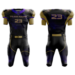 American Football Practice Uniform Set with Jersey Pants Helmet and <b>Socks</b> <b>Moisture</b>-Wicking Eco-Friendly Custom Team Name - Product Image 5