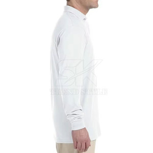 Camisa Polo Lisa de Manga Larga para Hombre, Elegante y a la Moda, Diseño Personalizado 2025, Último Diseño - Product Image 3