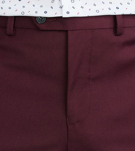 Pantalones de Vestir para Oficina, Ligeros, Corte Recto, Cintura Media, con Bolsillos, Estilo Casual, para Hombre, Primavera, Color Liso - Product Image 3